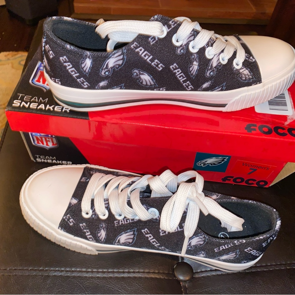 Philadelphia Eagles sneakers NWOT